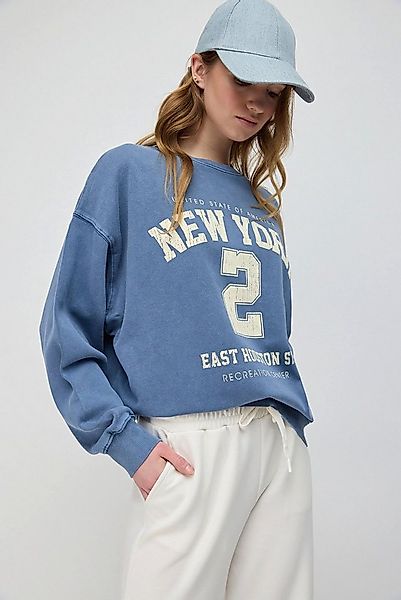No Matter What Kapuzenpullover Bedrucktes Oversize-Sweatshirt günstig online kaufen