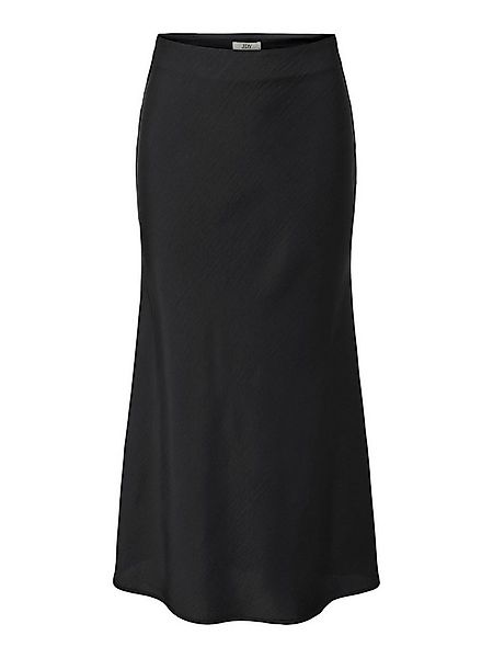 JACQUELINE de YONG Sommerrock Midi-Länge Satin Elastischer Taillenbund JDYU günstig online kaufen