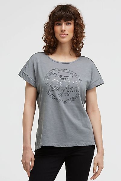 SOCCX Rundhalsshirt, mit überschnittenen Schultern günstig online kaufen