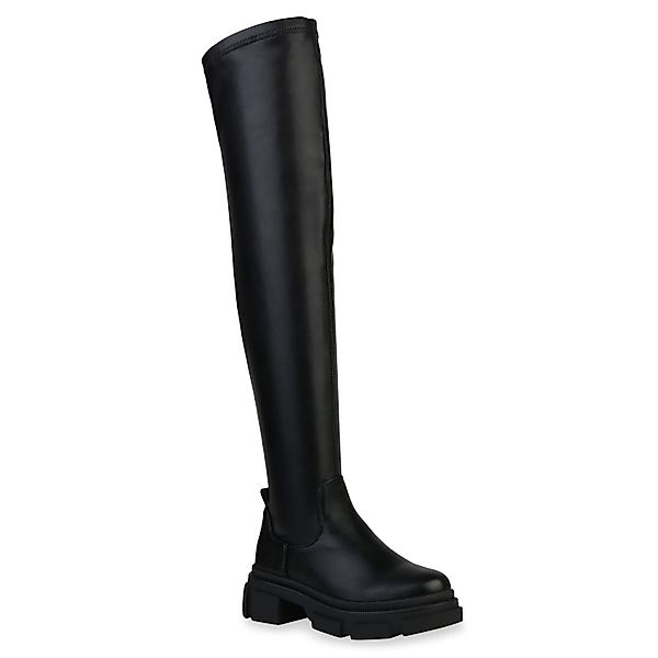 VAN HILL 835970 Overkneestiefel Damen Stiefel günstig online kaufen