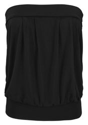 LASCANA Bandeautop mit schmeichelnder Raffung, schulterfrei, elastisch günstig online kaufen