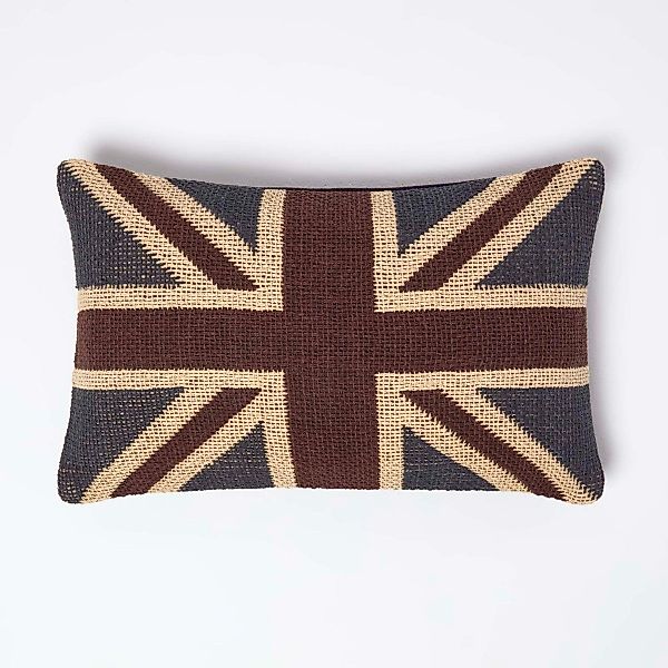 Homescapes Kissenhülle Jaquard Union Jack-Kissenbezug, 30 günstig online kaufen