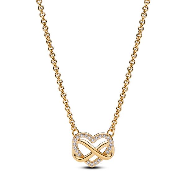 Pandora Kette mit Anhänger -50 Funkelndes günstig online kaufen