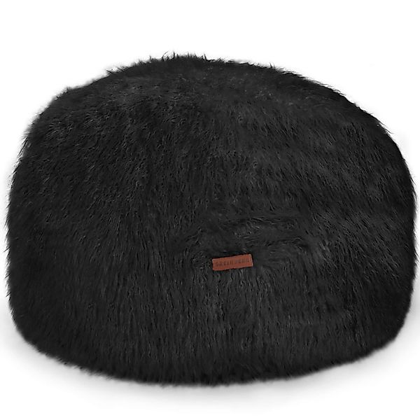 Green Bean Pouf runder Sitzpouf Felloptik günstig online kaufen