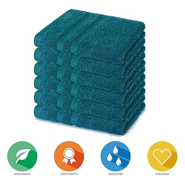 Lavea Handtuch Set Bio-Baumwoll Serie Bali, günstig online kaufen