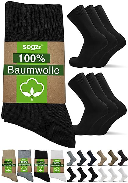 sogzz Businesssocken 6-12 Paar 100% Baumwolle günstig online kaufen