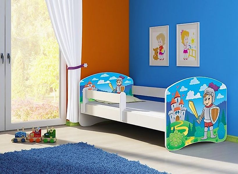 Clamaro Kinderbett (Kinderbett, Babybett 70x140, 80x160, 80x180cm Juniorbet günstig online kaufen