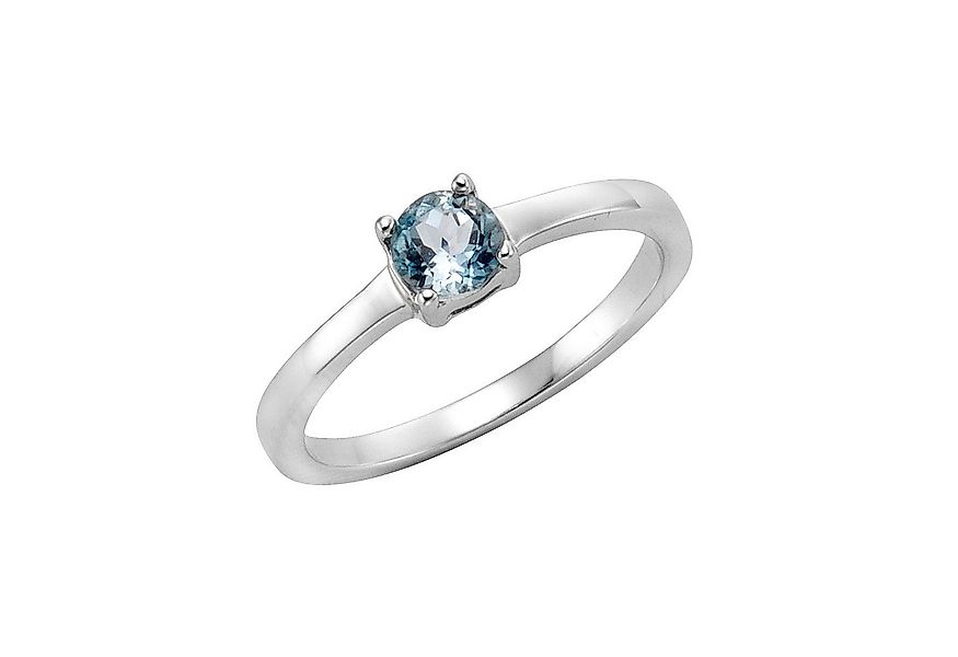 Zeeme Fingerring 925 Sterling Silber Blautopas, Ring günstig online kaufen