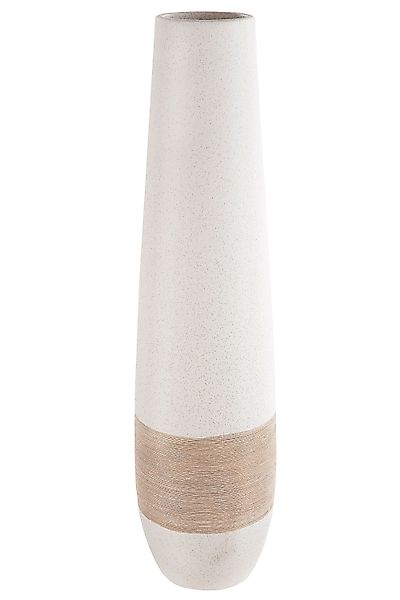 GILDE Dekovase OLBIA Vase - creme günstig online kaufen