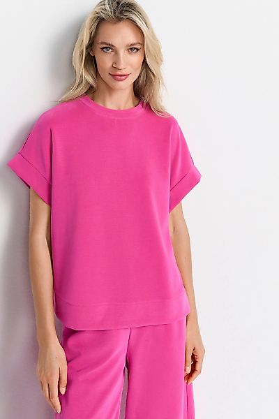 RICHROYAL Sweatshirt aus weicher, fester, gepeachter günstig online kaufen