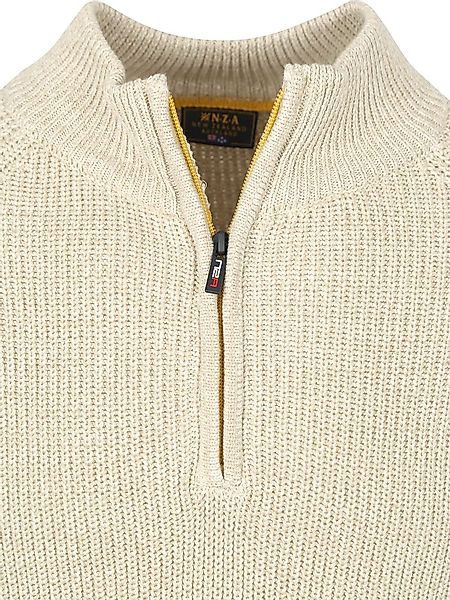NZA Half-Zip Pullover Model "Drake" in Beige - Größe XL günstig online kaufen