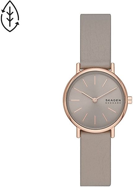 SKAGEN Quarzuhr SIGNATUR LILLE SKW3060, Armbanduhr, Damenuhr, Nachhaltigkei günstig online kaufen