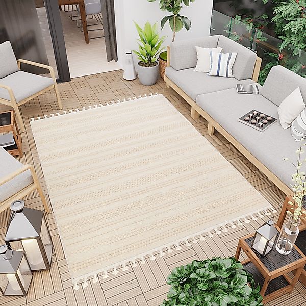 Tapiso Outdoorteppich RIO LOOP, rechteckig, Höhe: günstig online kaufen