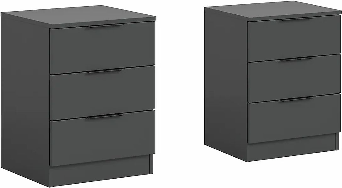 Home affaire Nachtkommode "Skarde 2 Nachttische, jeweils Breite: 45 cm", (S günstig online kaufen