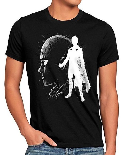 style3 T-Shirt Brave and Bald one punch man saitama manga anime günstig online kaufen