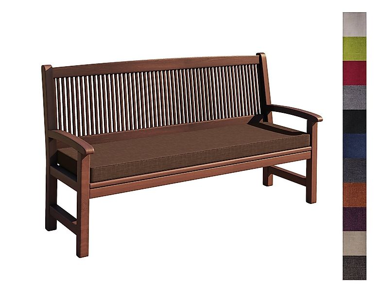 sunnypillow Bankauflage Bankkissen mit abnehmbarem Bezug, Auflage für Garte günstig online kaufen