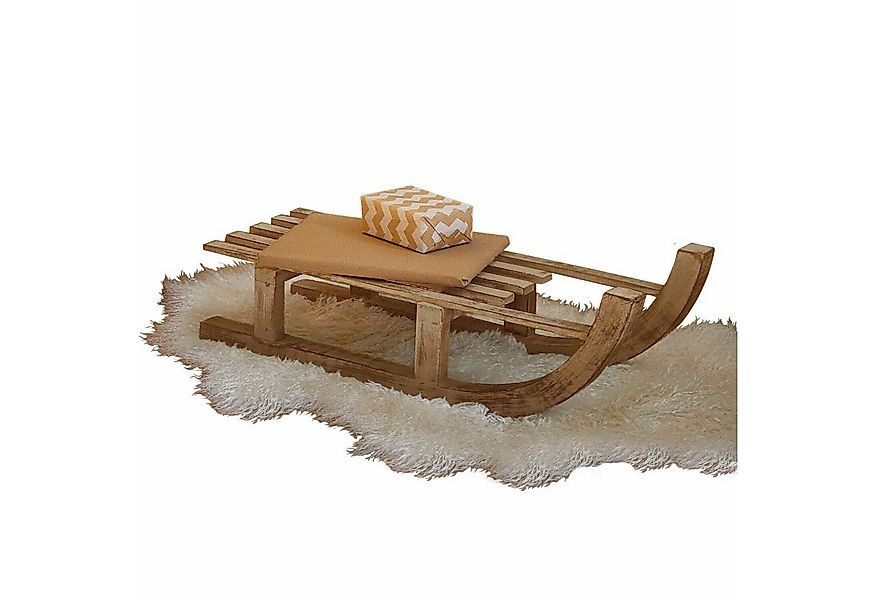 Mirabeau Weihnachtsfigur Deko-Schlitten FSC®-100% Hoekstra antikbraun (kein günstig online kaufen