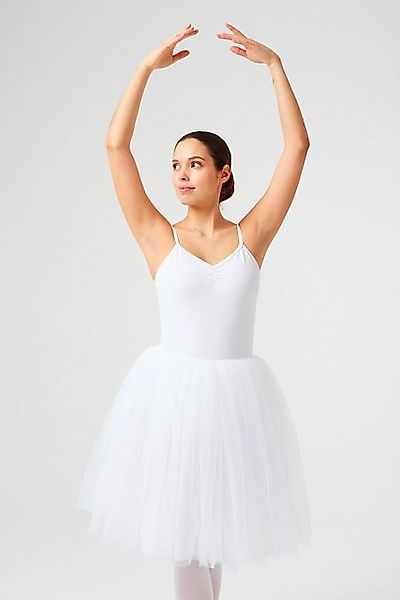 tanzmuster Tüllkleid Damen Ballett Tutu Karla mit langem Tüllrock drei Lage günstig online kaufen