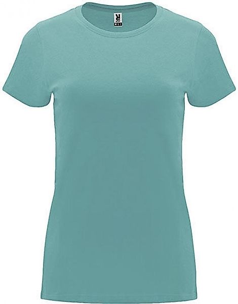 Roly Rundhalsshirt Damen Capri T-Shirt, Tailliert günstig online kaufen