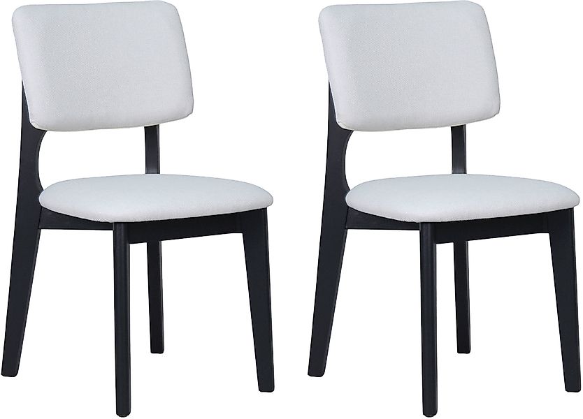 byLIVING Esszimmerstuhl »Elsa« (Set) 2 Stk.modern gemütlicher Massiv - Holz günstig online kaufen