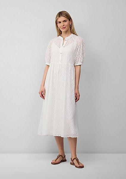 s.Oliver Midikleid Kleid Semitransparentes Maxikleid mit Futter günstig online kaufen