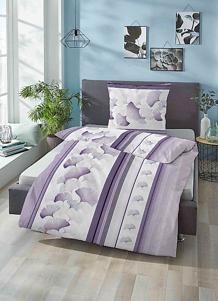 Biberna Bettwäsche "Konstantin" 2 Stk. Mako-Baumwoll Satin Qualität aus 100 günstig online kaufen