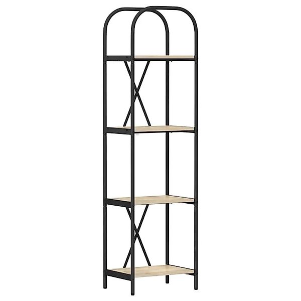 vidaXL Bücherregal Sonoma-Eiche 40 x 30 x 146 cm Holzwerkstoff 879876 günstig online kaufen