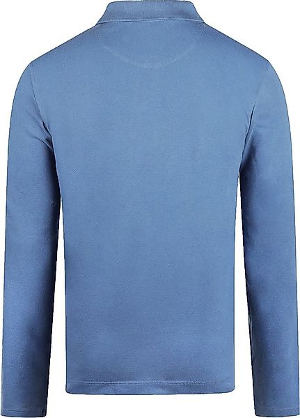 McGregor Long Sleeve Poloshirt Faded Blau - Größe M günstig online kaufen