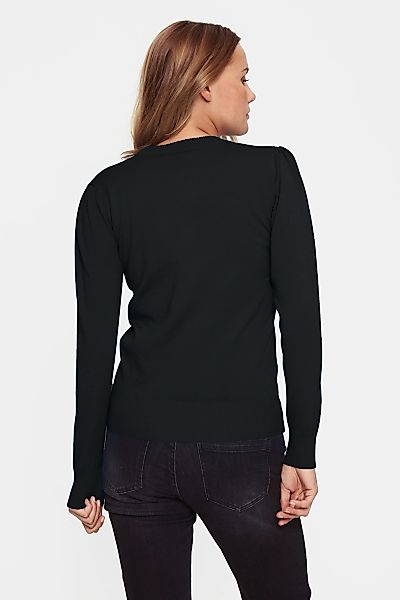 Saint Tropez Strickpullover Mila (1-tlg) Drapiert/gerafft günstig online kaufen
