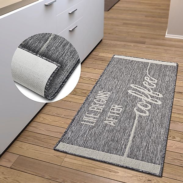 HANSE Home Küchenläufer Life Begins After günstig online kaufen
