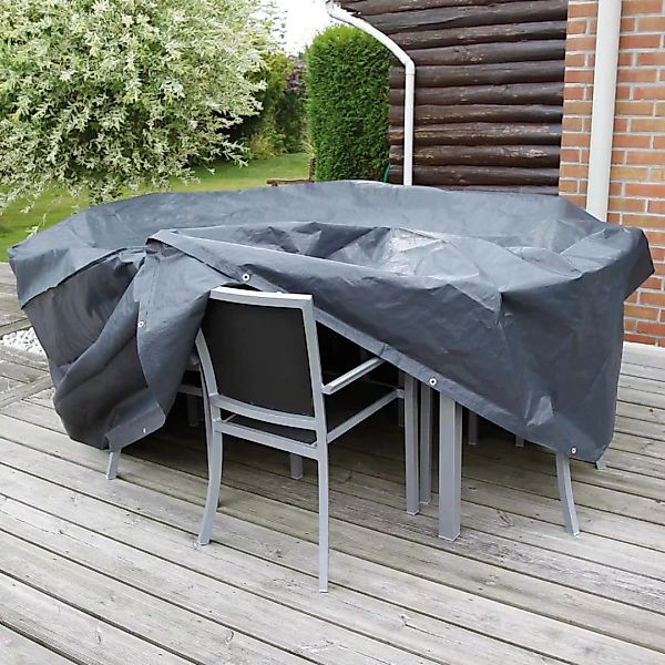 Nature Gartenmöbel-abdeckung Für Rechteckigen Tisch 170x130x70 Cm günstig online kaufen