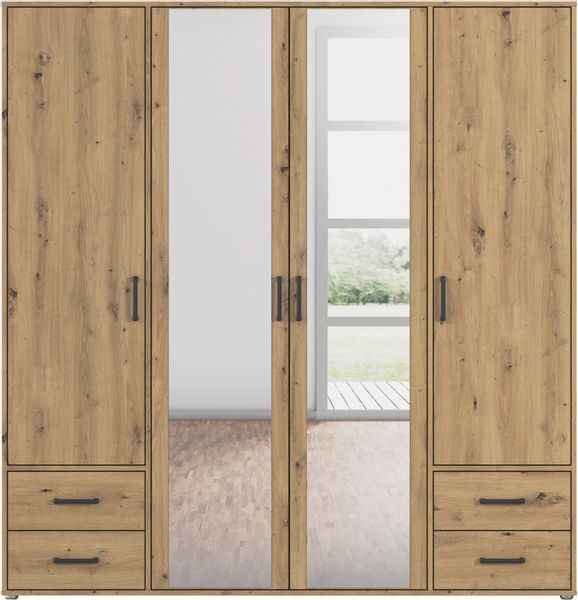 rauch Drehtürenschrank "Kleiderschrank Schrank Garderobe Wäscheschrank VOYA günstig online kaufen