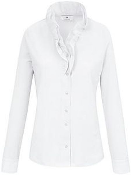 Jersey-Bluse Peter Hahn weiss günstig online kaufen