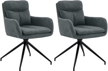 CLP Esszimmerstuhl Somers (2er Set), Stoffbezug, günstig online kaufen