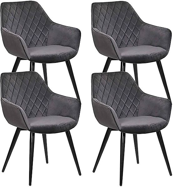 Woltu Esszimmerstuhl (4 St), Design Stuhl, günstig online kaufen