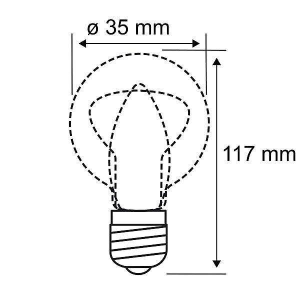 Paulmann LED-Kerzenlampe E14 5W dim to warm günstig online kaufen