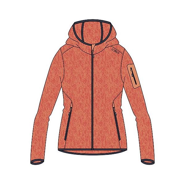 CMP Fleecejacke CMP Damen Jacke Knitted Melange Hoody 3H19826 günstig online kaufen