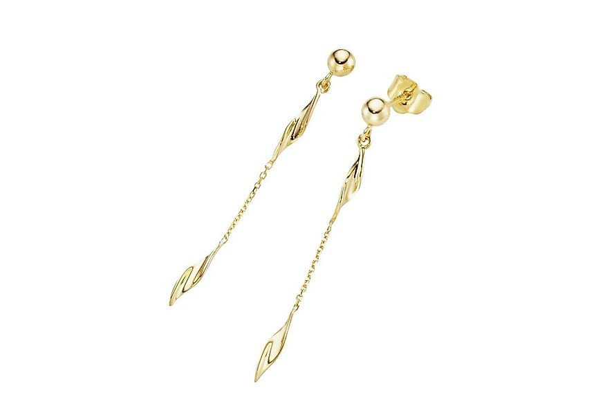 Luigi Merano Paar Ohrstecker Behang, 4 Elemente, Gold 585 günstig online kaufen