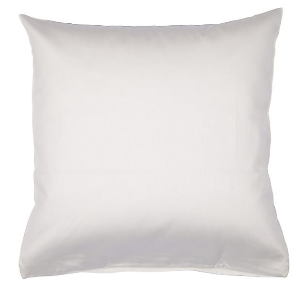 Janine Janine Mako-Satin-Bettwäsche Colors 31001 ecru Größe:  40x40 cm günstig online kaufen