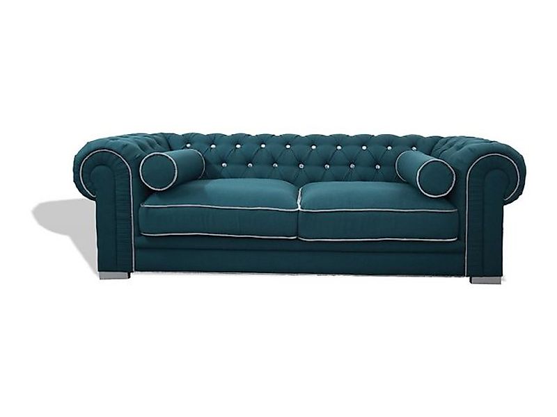 Xlmoebel 3-Sitzer Chesterfield Sofa mit 3 Sitzplätzen - Designer-Polstersof günstig online kaufen