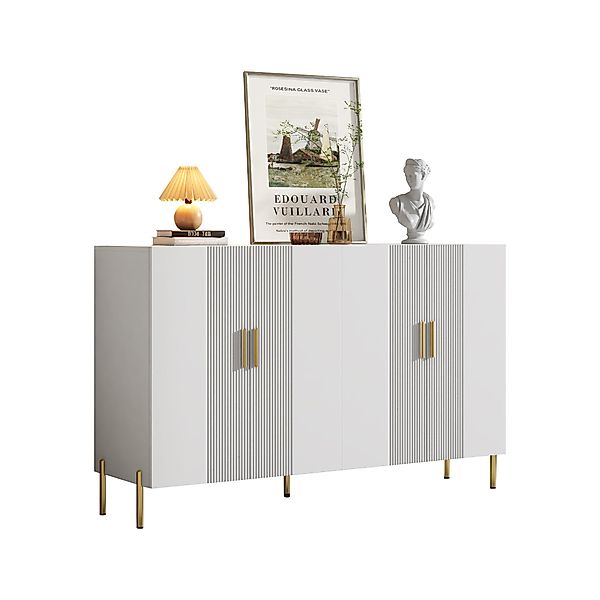 HAUSS SPOLE Sideboard 160x35x100cm mit 4 günstig online kaufen