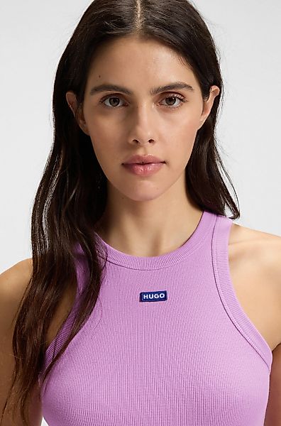 HUGO Blue Tanktop Easy Tank Stretch-Baumwolle, Slim Fit günstig online kaufen