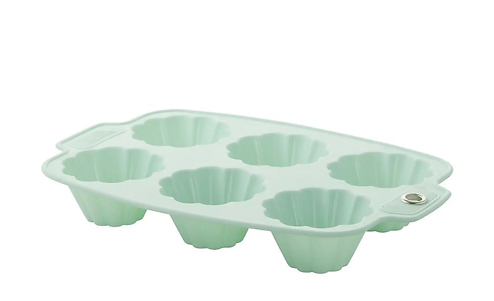for friends 6er Muffinform   ¦ grün ¦ Silikon ¦ Maße (cm): B: 28 H: 4 T: 19 günstig online kaufen