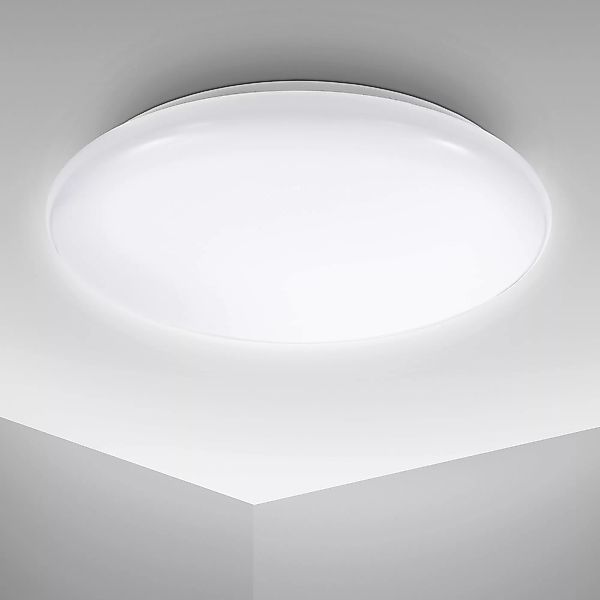 B.K.Licht LED Deckenleuchte »BK_DB1181 LED Deckenlampe, Ø27,8cm, Neutralwei günstig online kaufen
