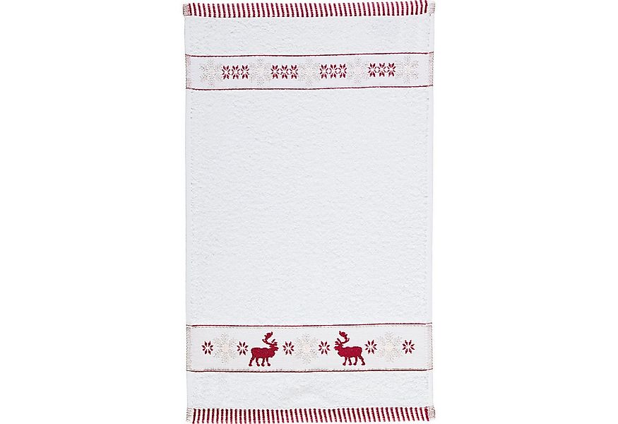 Erwin Müller Gästehandtuch Gästetuch 2er-Pack, Frottier, Walk-Frottier Moti günstig online kaufen