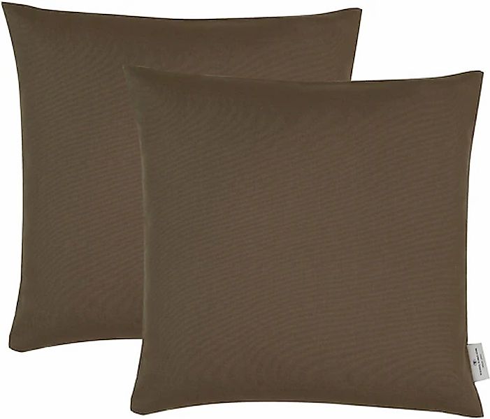 TOM TAILOR HOME Dekokissen »Dove«, unifarben, Kissenhüllen ohne Füllung, 2e günstig online kaufen