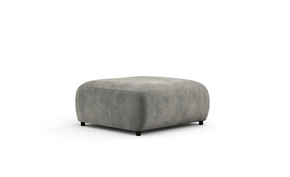 Hocker  Zanzibar  ¦ grau ¦ Maße (cm): B: 88 H: 42 Polstermöbel > Hocker - H günstig online kaufen