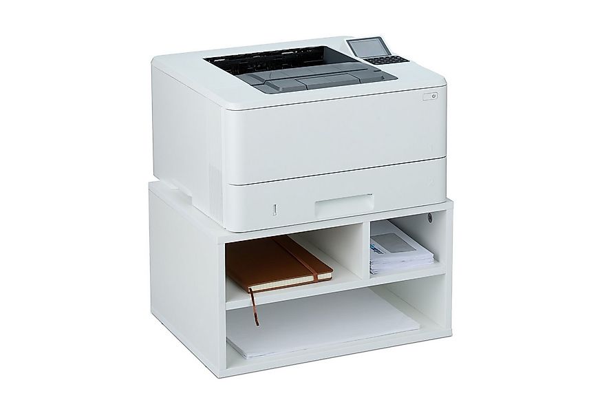 relaxdays Druckertisch Druckerständer für den Schreibtisch günstig online kaufen