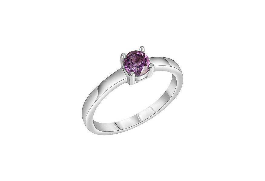 Vivance Fingerring 925-Sterling Silber rhodiniert Amethyst günstig online kaufen