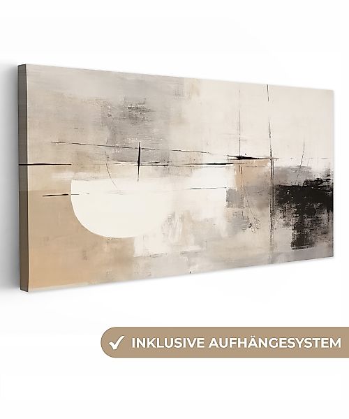 OneMillionCanvasses® Leinwandbild Panorama Abstrakt - Kunst günstig online kaufen